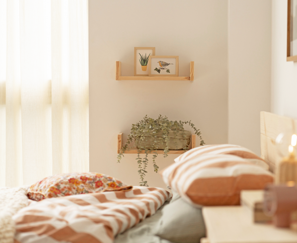 Complementos para o seu quarto